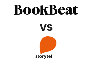 Bookbeat eller Storytel