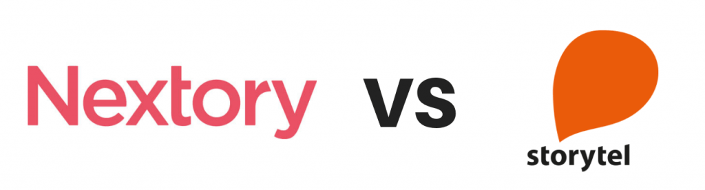 Nextory vs. Storytel